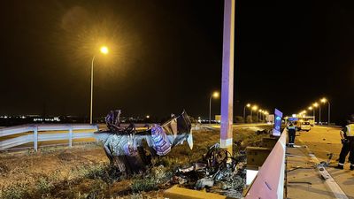Muere un varón de 39 años en un accidente de tráfico  en la M-50 a la altura de Leganés