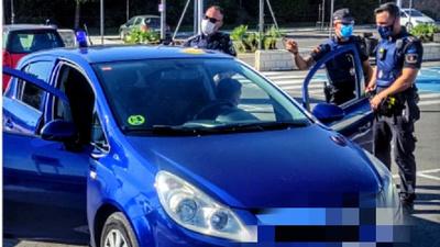 La Policía Local de Arroyomolinos intercepta a unos jóvenes que se hacían pasar por agentes camuflados