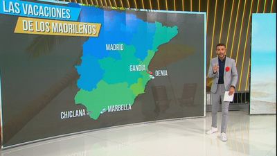 Los destinos preferidos por los madrileños para veranear