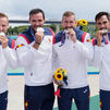 España se cuelga la plata olímpica en la final del K4 500