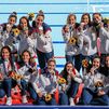 Plata para el waterpolo femenino que cae  en la final frente a EEUU