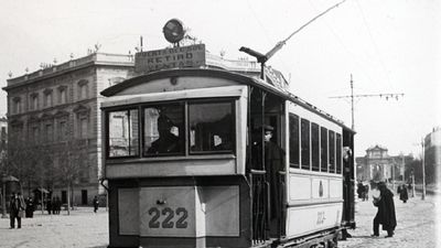 Cuando los tranvías circulaban por las calles de Madrid