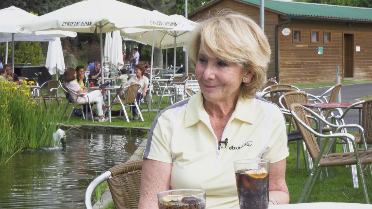 Esperanza Aguirre: “Mientras Dios me dé salud seguiré en la política”