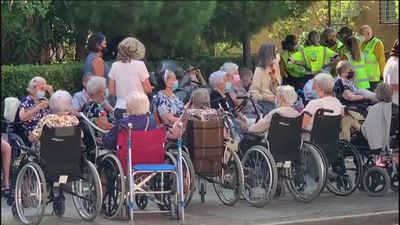 Incendio en un centro de mayores de Moratalaz