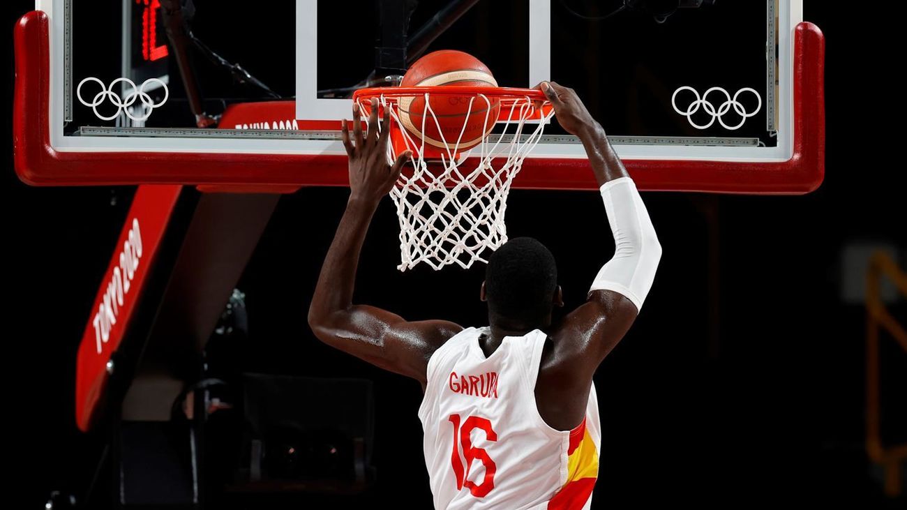 Garuba, en los recientes Juegos Olímpicos de Tokio