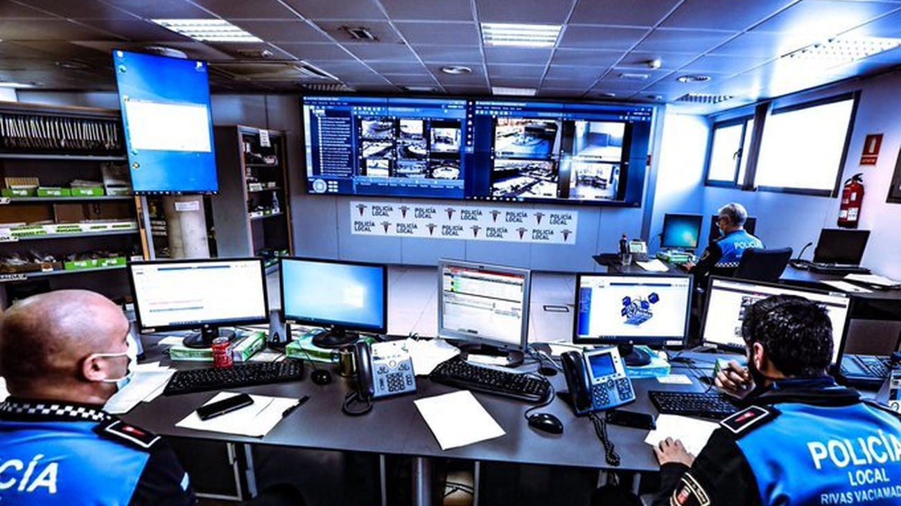 Centro de coordinación de la Policía Local de Rivas-Vaciamadrid