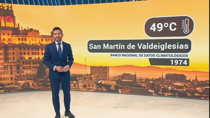 Récord de calor en la Comunidad de Madrid, dato recogido por el Banco Nacional de Datos Climatológicos / REDACCIÓN