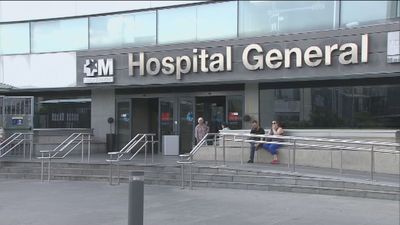 Los pacientes de la sexta planta de La Paz se quejan del calor