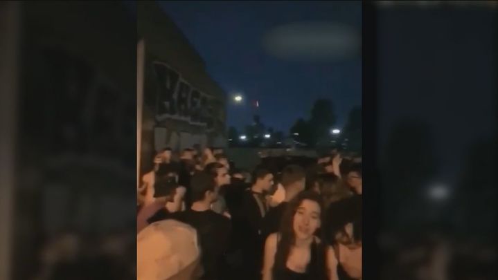 Los vecinos y dueños de las naves, hartos de las fiestas en el Polígono de Humanes / Telemadrid