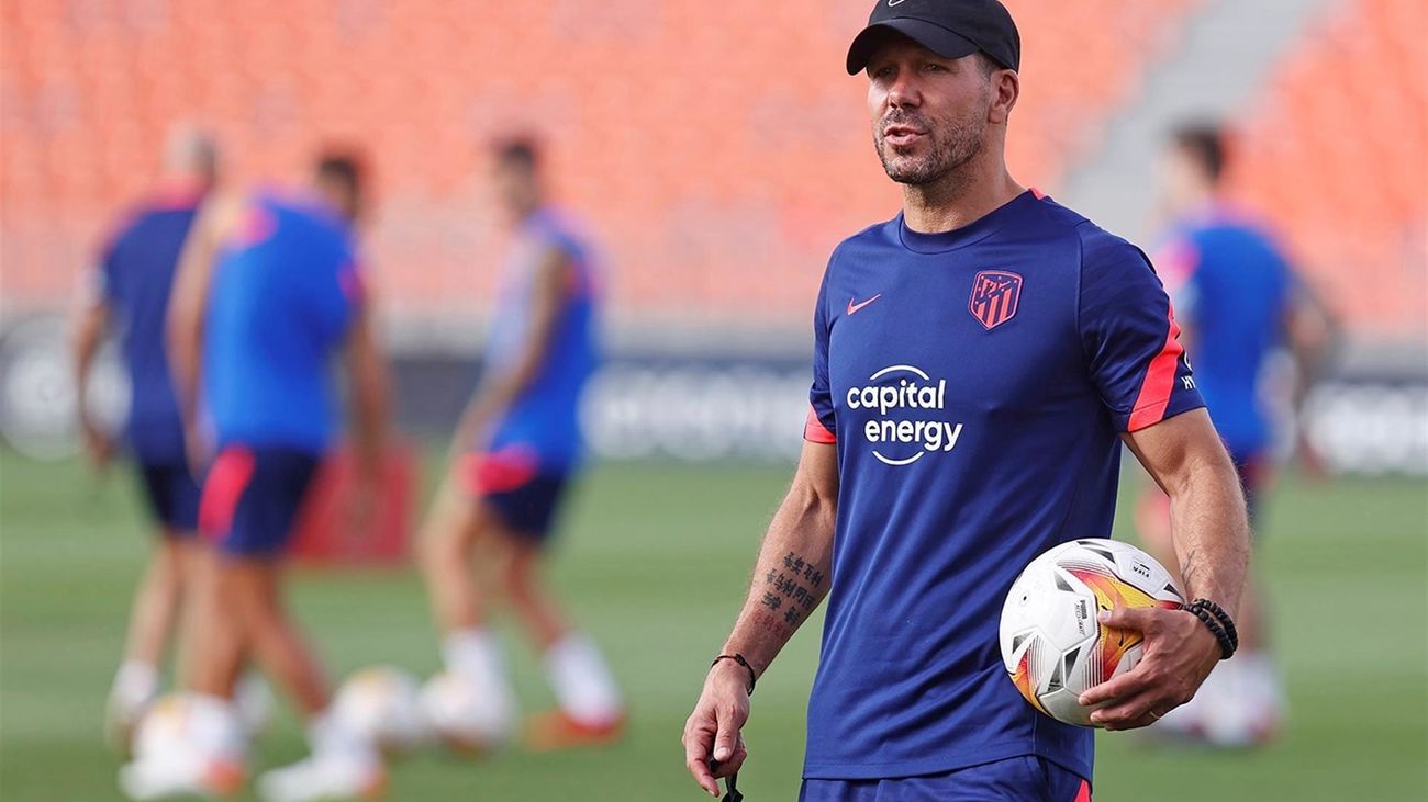 Simeone: "Nuestro único camino es el partido a partido"