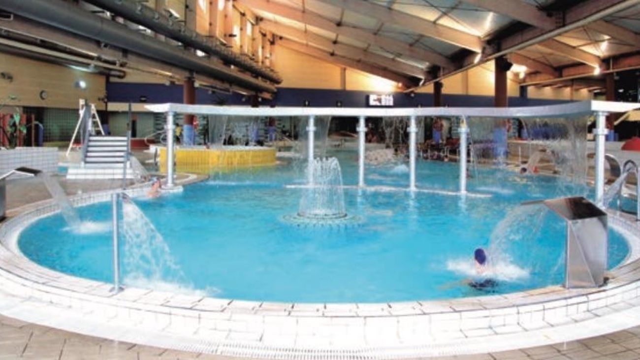 Una de las piscinas de la ciudad deportiva Valdelasfuentes, de Alcobendas