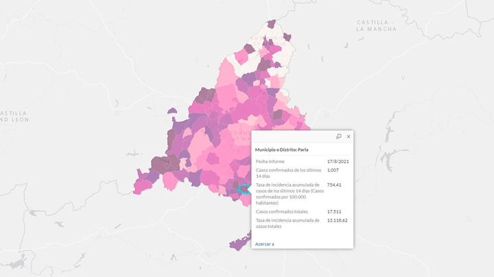 Parla, el municipio madrileño con la incidencia más elevada en Covid / REDACCIÓN