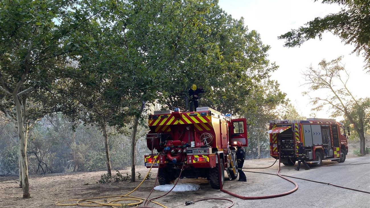 Fuego intencionado o negligencia: abierta la investigación por el incendio en Batres