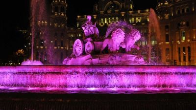 Cibeles se teñirá de  rosa fucsia este sábado por el Síndrome de Turner