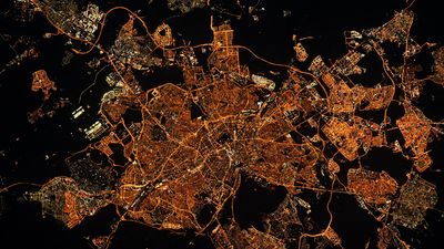 El francés que saluda todas las noches a Madrid desde el espacio