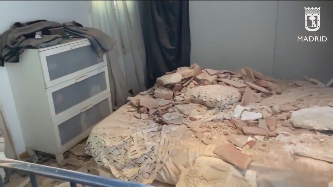 Las familias de las viviendas desalojadas por el derrumbe de Chamberí ya han sido realojadas