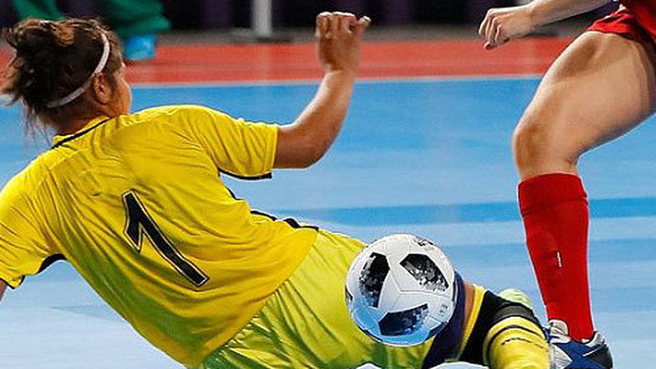 Encuentro de fútbol sala femenino