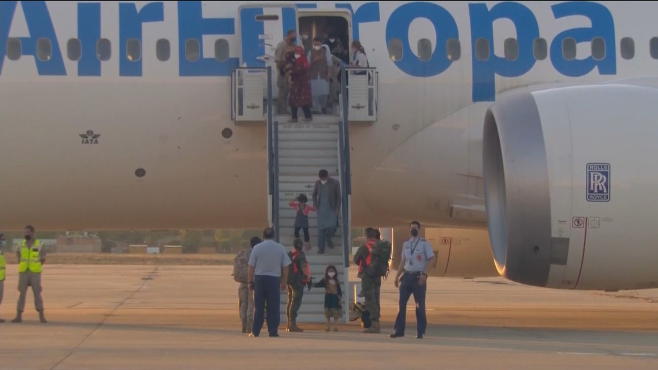 Aterriza en Torrejón el quinto avión con 36 evacuados más de Afganistán