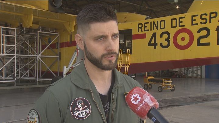 Reinaldo Fernández Boyero, Capitán Piloto del Grupo 43 / Telemadrid