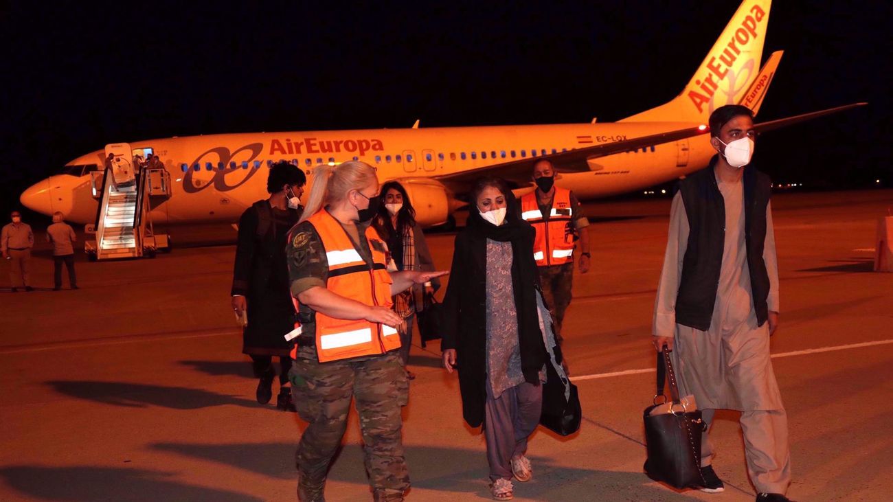 Llega el tercer avión español con 110 evacuados de Afganistán