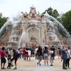 Las fuentes de La Granja reducen sus espectáculos por la sequía