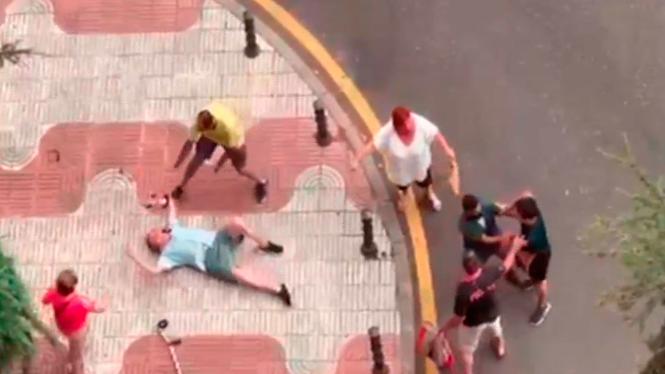 Identificado el joven que agredió en Alcorcón a un anciano con muletas