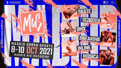 Madrid acogerá en octubre 'Madrid Urban Sports', una competición internacional de deporte urbano