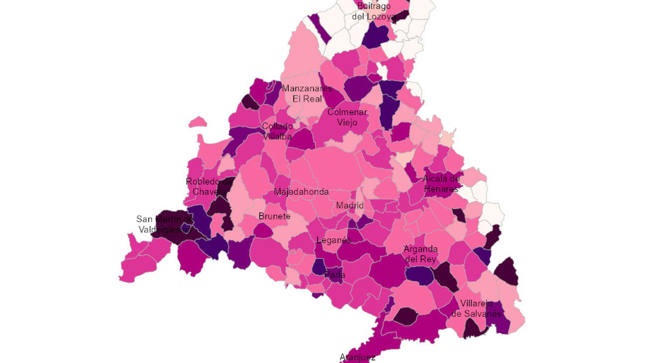 Parla termina agosto como el municipio grande de Madrid con peor incidencia Covid