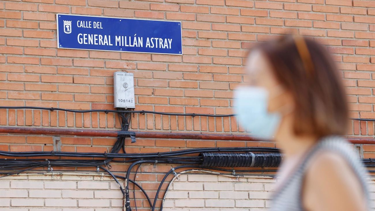 La izquierda lamenta la vuelta de Millán Astray al callejero de Madrid