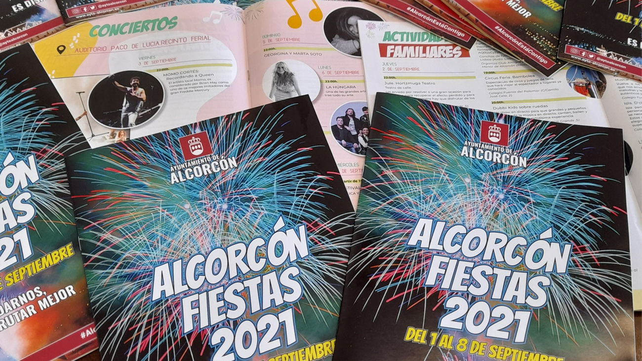 Programa de las fiestas de Alcorcón