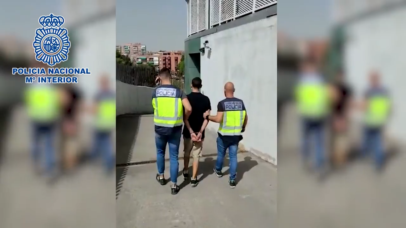 Detenido por cinco atracos violentos en una misma calle de Usera