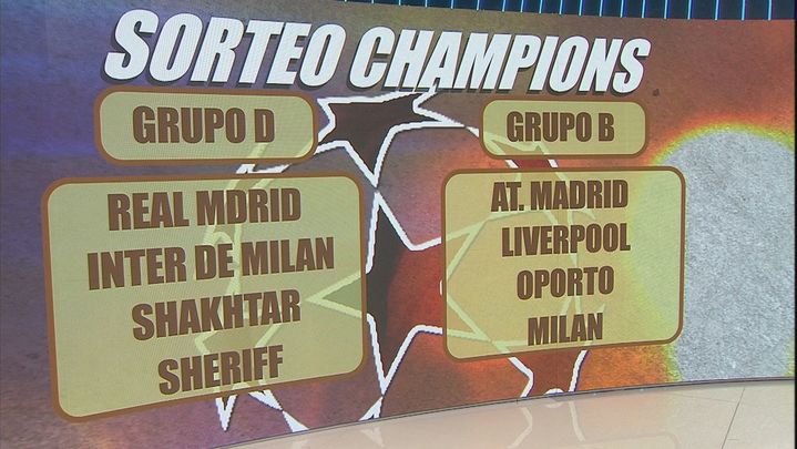 Los grupos "madrileños" de Champions / REDACCIÓN