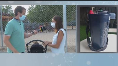 Roban la mochila de oxígeno que Marcos, un niño de 5 años, necesita para respirar