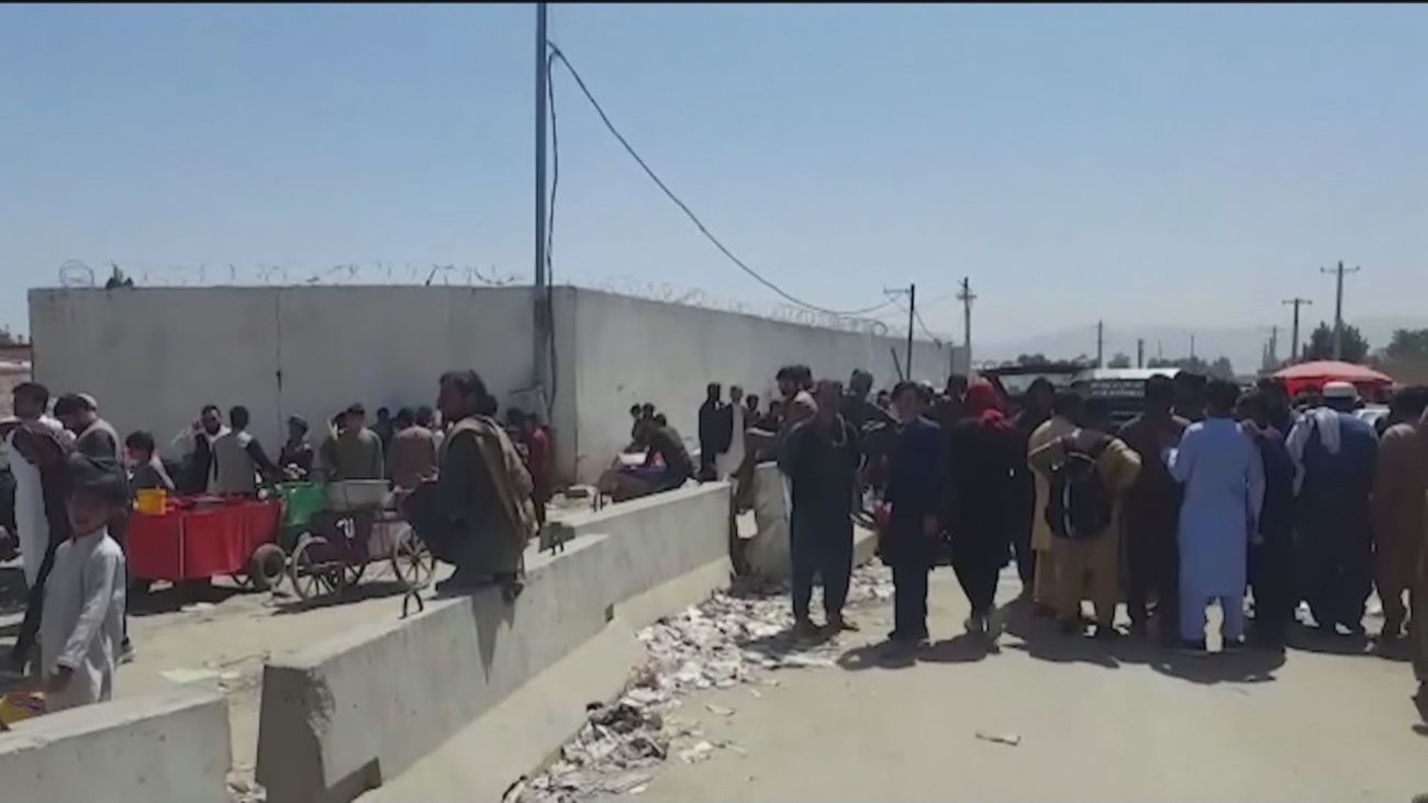 Las evacuaciones en el aeropuerto de Kabul continúan pero se acercan a su fin