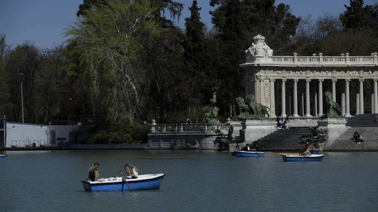 Estanque del parque de El Retiro