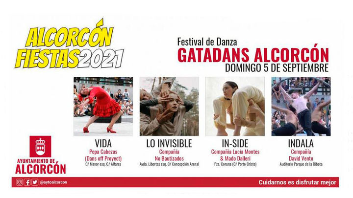 Cartel de Gatadans de Alcorcón / REDACCIÓN