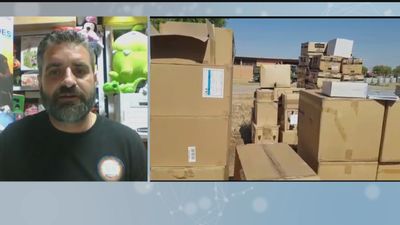 600 juguetes donados para los niños afganos en Torrejón de Ardoz