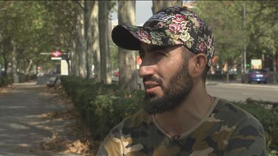 Zabiulah, joven refugiado afgano en Getafe: "No hay futuro en Afganistán"