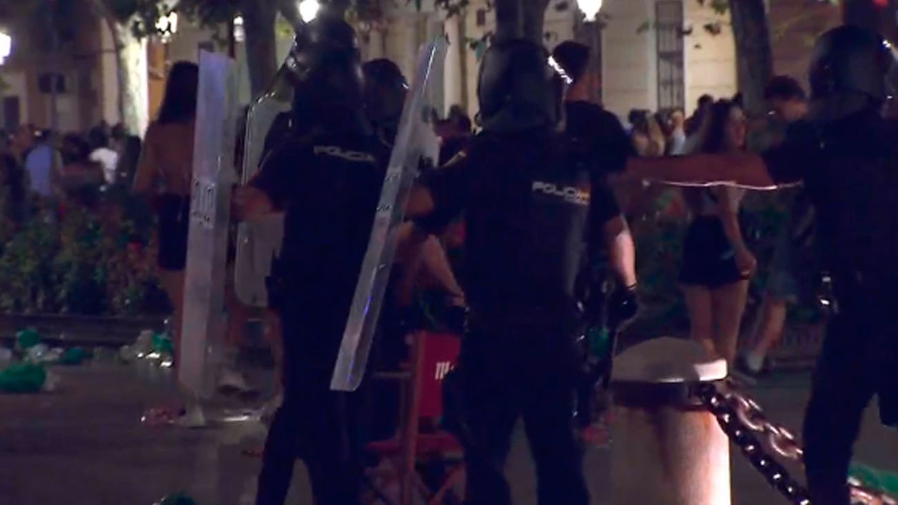 Disturbios en Alcalá de Henares, con ocho policías heridos leves y cuatro detenidos