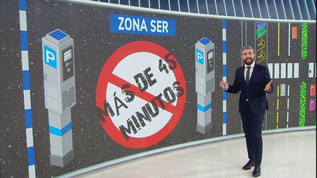 Estacionamientos blanquiazules de alta rotación en Madrid 360