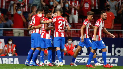 2-2. Un punto in extremis para el Atleti, que mereció mucho más