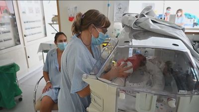 Final feliz para una madre que se contagió de Covid y dio a luz por cesárea de urgencia
