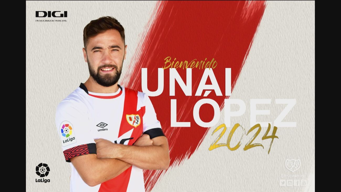 El Rayo Vallecano confirma la vuelta de Unai López
