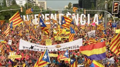 La Asamblea Nacional de Cataluña reclama declarar la independencia si se aprueba la amnistía