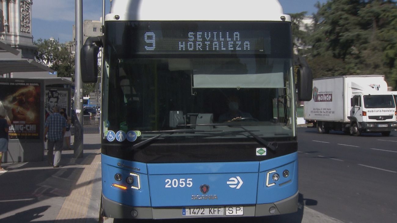 Autobús de la EMT de la línea 9