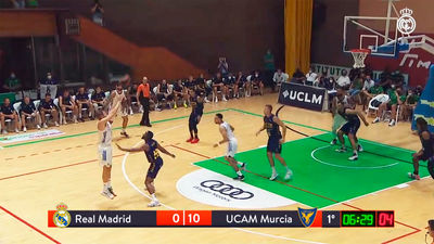 80-84. El UCAM Murcia gana a un Real Madrid con muchas ausencias
