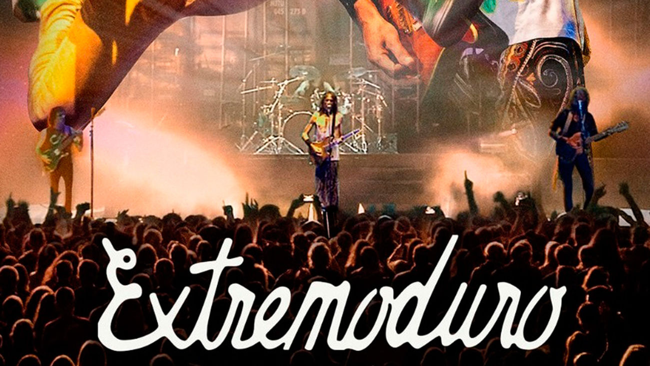 Cartel de presentación de la gira 2021 de Extremoduro