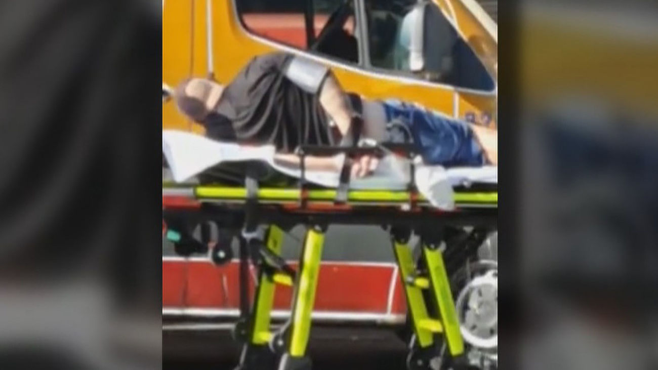 Individuo drogado detenido por la Policía Municipal de Madrid