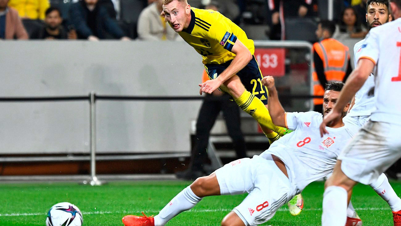 2-1. La selección española se complica la clasificación para el Mundial de Catar