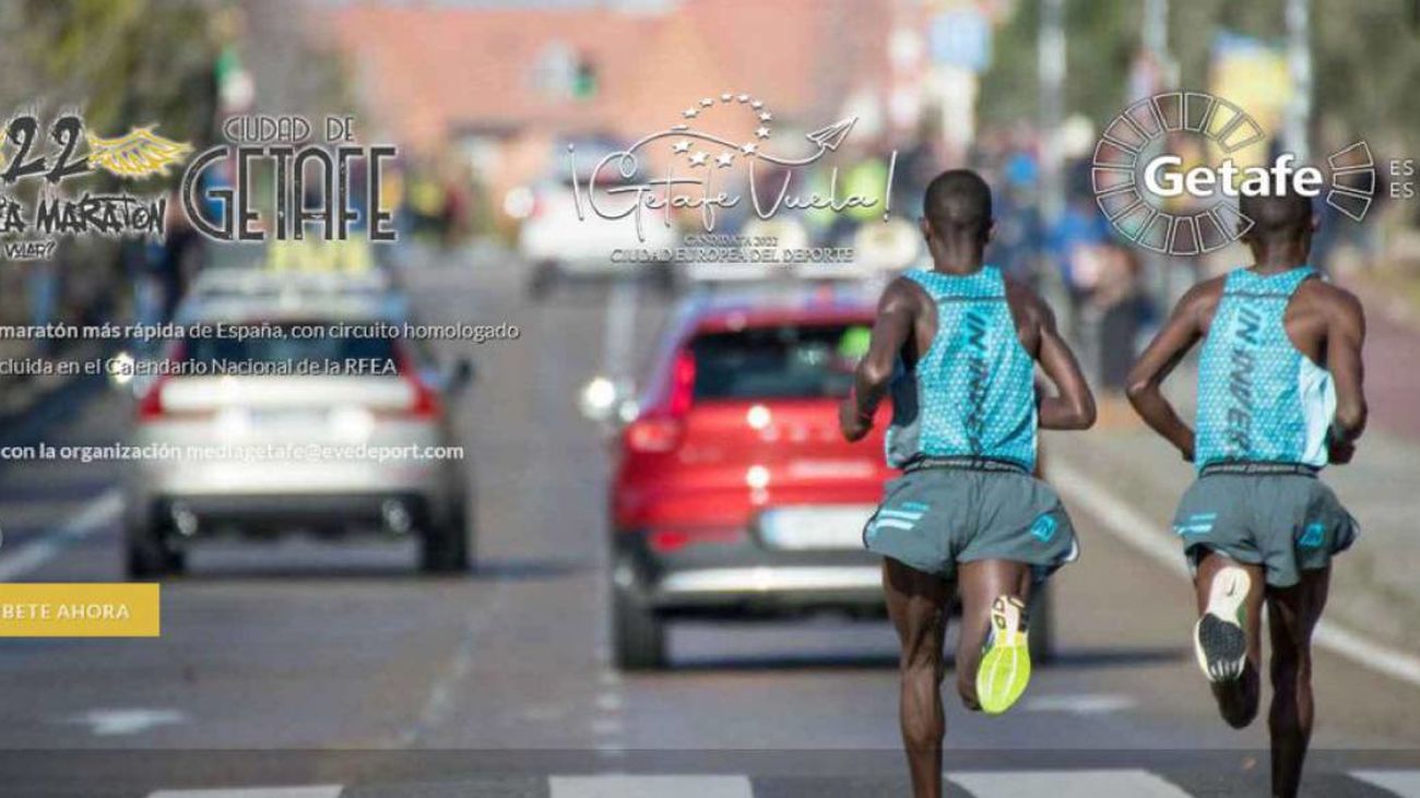 La XXII Media Maratón 'Ciudad  de Getafe' se celebrará el 22 de enero